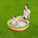 ⁦Piscine Gonflable Arc-en-Ciel 102 cm x 25 cm Bestway #51104⁩ - الصورة ⁦13⁩