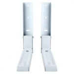 ⁦Support pour micro-ondes pliable avec bras extensibles Charge maximale 40 kg⁩ - الصورة ⁦7⁩