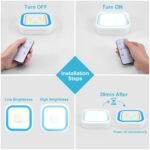⁦Pack 3 Spot LED intelligents avec télécommande ultra-lumineux – طقم مصابيح مع يد تحكم⁩ - الصورة ⁦6⁩