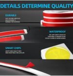 ⁦feux d’avertissement de porte voiture led anti collision 2 pcs⁩ - الصورة ⁦3⁩