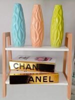 ⁦étagère en Bambou Décorative pour Salle de Bain, Livres⁩ - الصورة ⁦7⁩