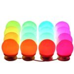 ⁦Chende Lampe Miroir RGB 10 psc mural Hollywood style⁩ - الصورة ⁦4⁩