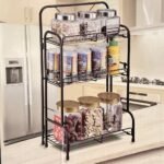 ⁦Étagère de Rangement à 3 Niveaux 59x19x35cm – وحدة رفوف تخزين بثلاث طبقات⁩ - الصورة ⁦4⁩