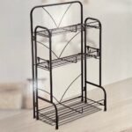 ⁦Étagère de Rangement à 3 Niveaux 59x19x35cm – وحدة رفوف تخزين بثلاث طبقات⁩ - الصورة ⁦5⁩