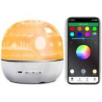 ⁦Lampe de Projection Rotative avec Haut-Parleur du Coran – مصباح إسقاط مع مكبر صوت للقرآن⁩ - الصورة ⁦4⁩
