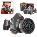 ⁦Masque de protection gaz avec 2 filtres au gel de silice – قناع تنفس للحرفيين⁩ - الصورة ⁦2⁩