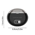 ⁦Coupe-ongles électrique et automatique, Anti éclaboussures, Portable, pour bébé et adulte⁩ - الصورة ⁦7⁩