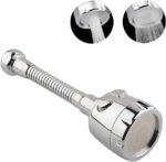 Tuyau d'extension de robinet de cuisine en acier inoxydable