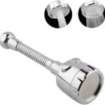 Tuyau d'extension de robinet de cuisine en acier inoxydable