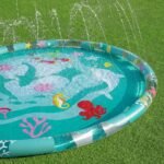 ⁦Pataugeoire Gonflable Avec Fontaine Pour Enfants 165 cm Bestway #52487⁩ - الصورة ⁦2⁩