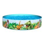 ⁦Piscine Dinosaure Ronde en Vinyle et PVC 244x46cm⁩ - الصورة ⁦6⁩