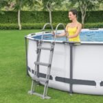 ⁦Steel Pro Max™ Piscine Ronde Avec Pompe Filtrante et Echelle 366x10cm Bestway⁩ - الصورة ⁦2⁩