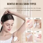 ⁦Rasoir électrique indolore avec lumière LED pour épilation instantanée du menton/lèvre supérieure⁩ - الصورة ⁦5⁩