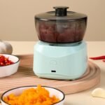 ⁦Mini Hachoir électrique Portable Rechargeable multifonction 350 ML⁩ - الصورة ⁦2⁩