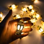 ⁦Guirlande lumineuse Fawanise Ramadan décorative 40 LED / 3M – ستائر أضواء زينة رمضانية من 40 مصباح فانوس 3 أمتار⁩ - الصورة ⁦5⁩