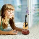 ⁦Mini instrument de musique rétro GUITARE, boîte à musique Décoration⁩ - الصورة ⁦5⁩