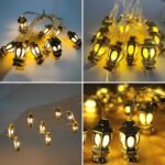 ⁦Guirlande lumineuse Fawanise Ramadan décorative 40 LED / 3M – ستائر أضواء زينة رمضانية من 40 مصباح فانوس 3 أمتار⁩ - الصورة ⁦3⁩