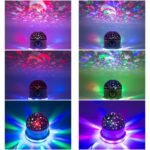 ⁦Ampoule LED Bluetooth Haut-parleur + effet jeux d lumière de scène magique⁩ - الصورة ⁦2⁩