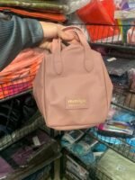 ⁦Pochette cosmétique ensimili cuir à double fermeture éclair⁩ - الصورة ⁦9⁩