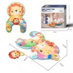 ⁦Coussin de Jeu Bébé - Jouet d'Éveil Sensoriel Montessori avec Animaux Sonores – وسادة البطن للرضع⁩ - الصورة ⁦8⁩