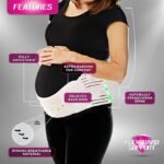 ⁦Ceinture Grossesse Élastique et Confortable⁩ - الصورة ⁦3⁩