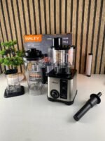 ⁦Blender Mixeur Electrique 3 En 1 Avec Mini Hachoir Et Moulin HALEY HY-2714 – خلاط كهربائي 3 في 1 مع مفرمة ومطحنة⁩ - الصورة ⁦7⁩
