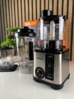 ⁦Blender Mixeur Electrique 3 En 1 Avec Mini Hachoir Et Moulin HALEY HY-2714 – خلاط كهربائي 3 في 1 مع مفرمة ومطحنة⁩ - الصورة ⁦11⁩