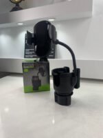 ⁦Support de téléphone pour voiture avec porte-gobelet rotation à 360° - حامل هواتف وأكواب في السيارة⁩ - الصورة ⁦15⁩