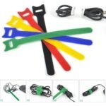 ⁦Lot de 20 Organisateurs de câble réglables réutilisable⁩ - الصورة ⁦4⁩