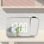 ⁦Réveil numérique intelligent avec projecteur 180° TempéRature USB , Snooze DS-8590L⁩ - الصورة ⁦4⁩