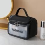 ⁦Sac cosmétique multifonctionnel pour femme Étanche Transparent⁩ - الصورة ⁦6⁩