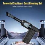 ⁦Souffleur et Aspirateur Portable avec Ventilateur Turbo à Jet 2en1 4 Vitesses – جهاز نسف الهواء ومكنسة كهربائية محمول⁩ - الصورة ⁦6⁩