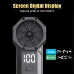 ⁦Souffleur et Aspirateur Portable avec Ventilateur Turbo à Jet 2en1 4 Vitesses – جهاز نسف الهواء ومكنسة كهربائية محمول⁩ - الصورة ⁦3⁩