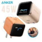 Chargeur Anker Nano 45W GaN avec affichage intelligent (A121D) – شاحن سريع أصلي
