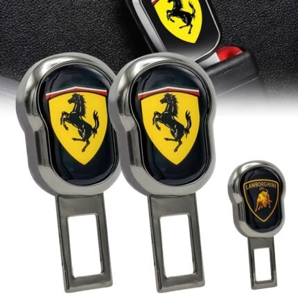 Attache Ceinture Anti-bip 2Pcs design voiture de luxe