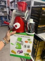 ⁦Coupe-légumes rotatif manuel multifonctionnel – الجهاز اليدوي المساعد مبشرة وقطاعة متعددة الاستعمالات للمكسرات والخضار والجبن⁩ - الصورة ⁦5⁩