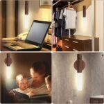 ⁦Pack 2 applique murale magnétique à détecteur de mouvement avec batterie rechargeable – طقم مصباحين بمستشعر حركة⁩ - الصورة ⁦4⁩