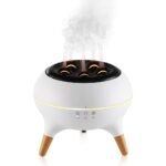⁦Diffuseur d’huiles essentielles ultrasonique 350 ml avec télécommande et lumières – جهاز تعطير الجو⁩ - الصورة ⁦4⁩