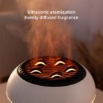 ⁦Diffuseur d’huiles essentielles ultrasonique 350 ml avec télécommande et lumières – جهاز تعطير الجو⁩ - الصورة ⁦2⁩