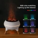 ⁦Diffuseur d’huiles essentielles ultrasonique 350 ml avec télécommande et lumières – جهاز تعطير الجو⁩ - الصورة ⁦5⁩