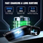 ⁦Aspirateur de voiture sans fil 10000PA Rechargeable – مكنسة كهربائية لاسلكية⁩ - الصورة ⁦2⁩