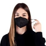 ⁦Lot de 20Pcs Bavettes 3D FFP2 à Quatre couches - علبة كمامات سوداء عالية الجودة⁩ - الصورة ⁦6⁩