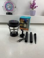 ⁦PACK X 4 Lanterne de Jardin Solaire avec Détecteur de Mouvement JF-8818 – مصباح خارجي يعمل بالطاقة الشمسية⁩ - الصورة ⁦2⁩