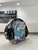 ⁦Casque Audio Design Stitch pour Enfants avec Connexion Bluetooth, USB et Carte TF – سماعات رأس للأطفال ستيتش⁩ - الصورة ⁦3⁩
