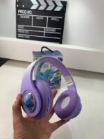⁦Casque Audio Design Stitch pour Enfants avec Connexion Bluetooth, USB et Carte TF – سماعات رأس للأطفال ستيتش⁩ - الصورة ⁦9⁩