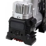 ⁦Compresseur de voiture à double piston écran LCD 180W 150psi BE0171 – جهاز ضغط العجلات للسياراة⁩ - الصورة ⁦4⁩