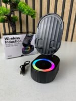 ⁦Haut-parleur Bluetooth sans fil 5 en 1 avec lumière ambiante colorée⁩ - الصورة ⁦9⁩