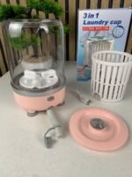 ⁦Machine à laver 3L Portable pour sous-vêtements avec lumière bleue – غسالة ملابس محمولة⁩ - الصورة ⁦10⁩