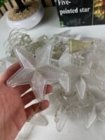 ⁦Guirlandes Lumineuses LED à Etoile 3M 2 Modes V8- أضواء سلسلة نجوم وضعان تزينية⁩ - الصورة ⁦3⁩