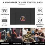 ⁦Tapis de rangement pour outils de coiffeur magnétique flexible et antidérapant⁩ - الصورة ⁦6⁩